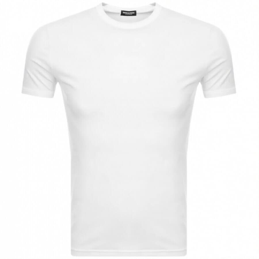 Alternative Image for ProductDSQUARED2 2 Pack T Shirts White2