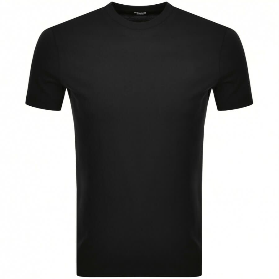 Alternative Image for ProductDSQUARED2 2 Pack T Shirts Black2