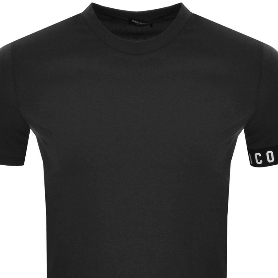 Alternative Image for ProductDSQUARED2 Short Sleeved T Shirt Black2
