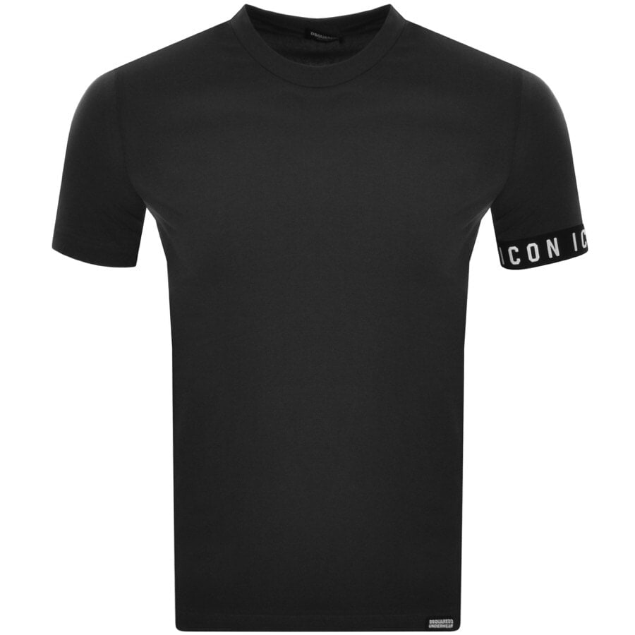 Alternative Image for ProductDSQUARED2 Short Sleeved T Shirt Black1