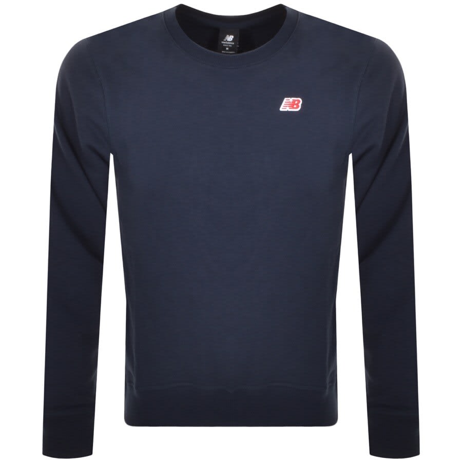 Alternative Image for ProductNew Balance Logo Pack Sweatshirt Navy1
