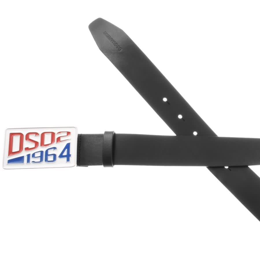 Alternative Image for ProductDSQUARED2 Plaque Belt Black2