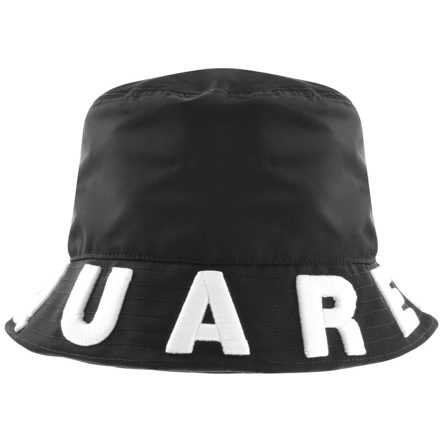 Alternative Image for ProductDSQUARED2 Logo Bucket Hat Black1