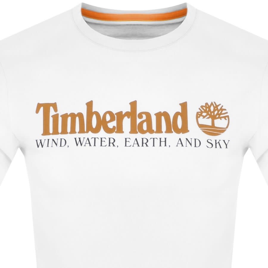 Alternative Image for ProductTimberland WWES Logo T Shirt White2