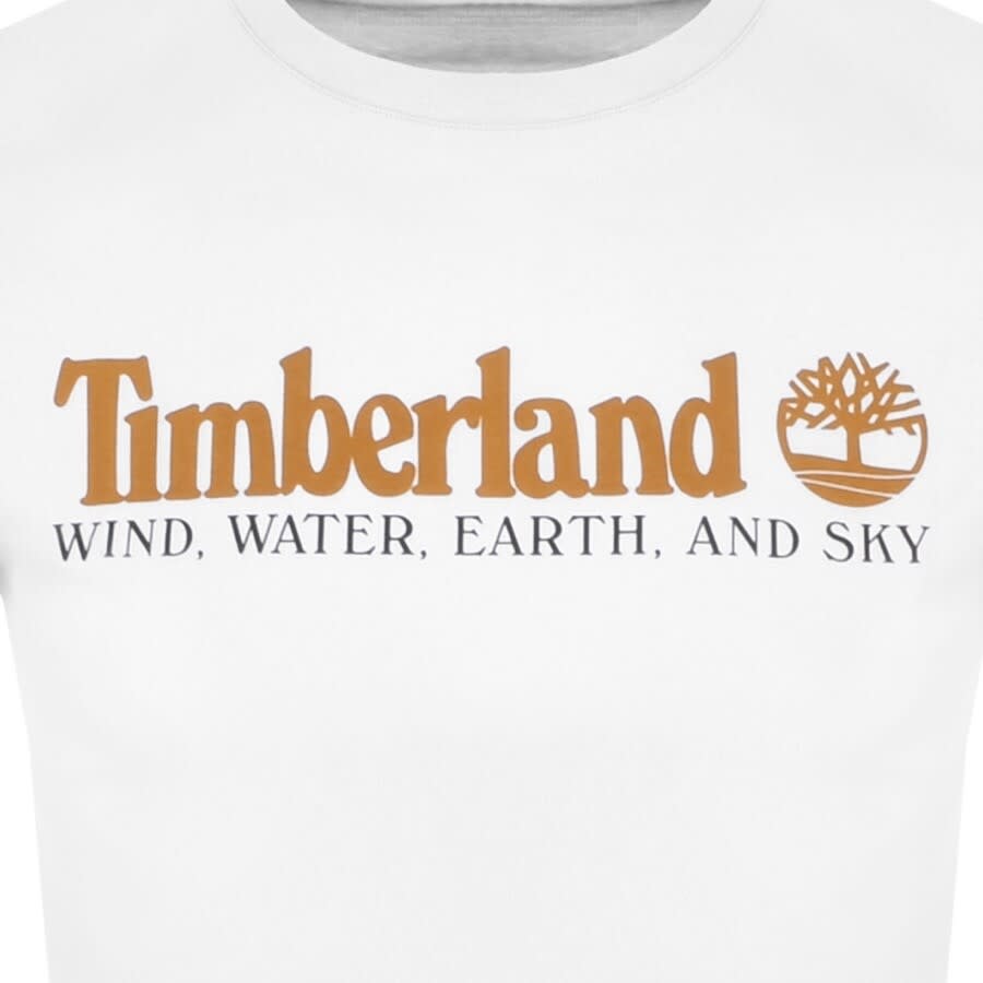 Alternative Image for ProductTimberland WWES Logo T Shirt White3