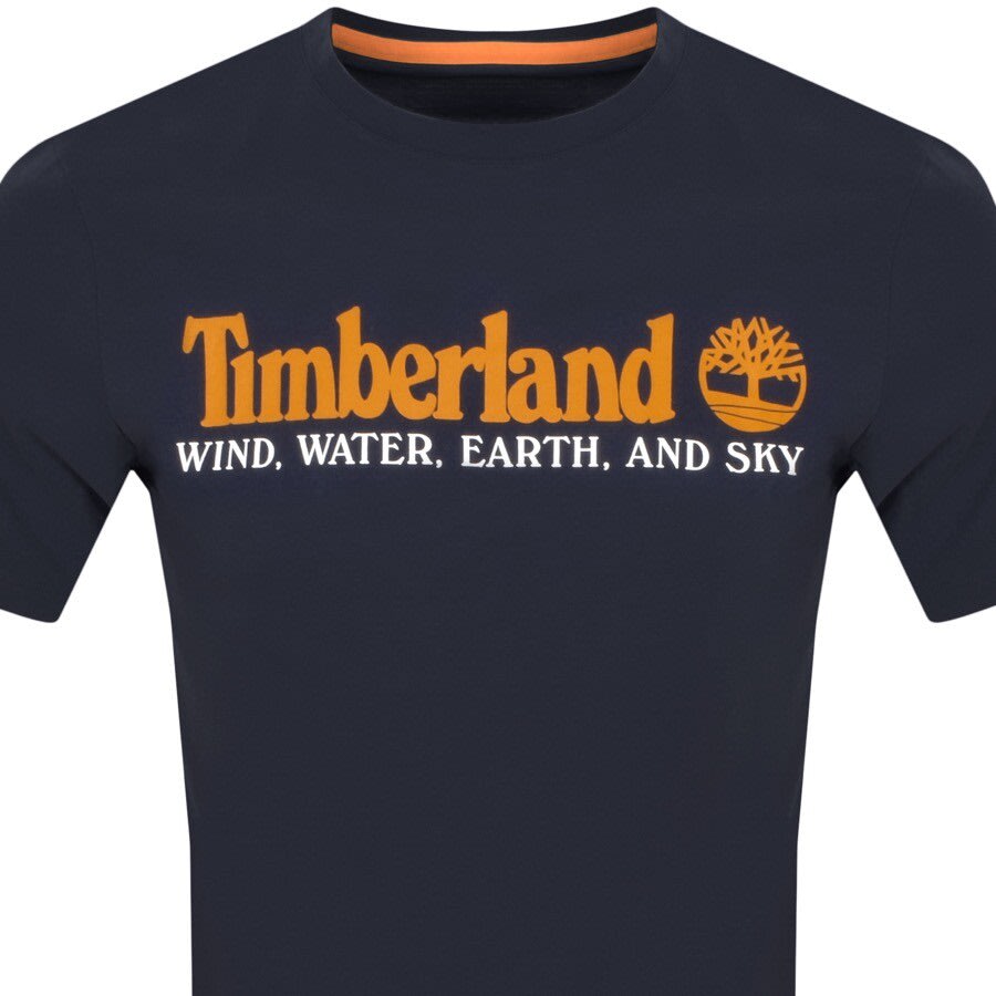 Alternative Image for ProductTimberland WWES Logo T Shirt Navy2