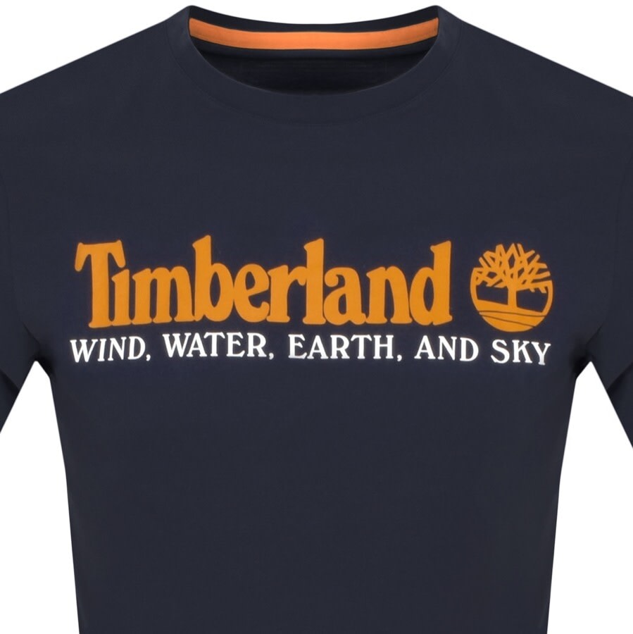Alternative Image for ProductTimberland WWES Logo T Shirt Navy3
