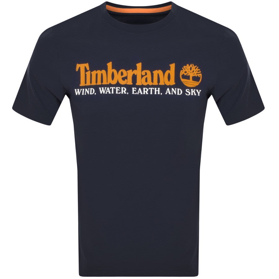 Alternative Image for ProductTimberland WWES Logo T Shirt Navy1