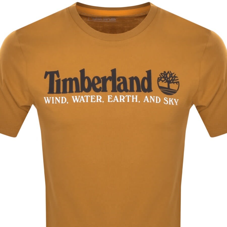 Alternative Image for ProductTimberland WWES Logo T Shirt Brown2