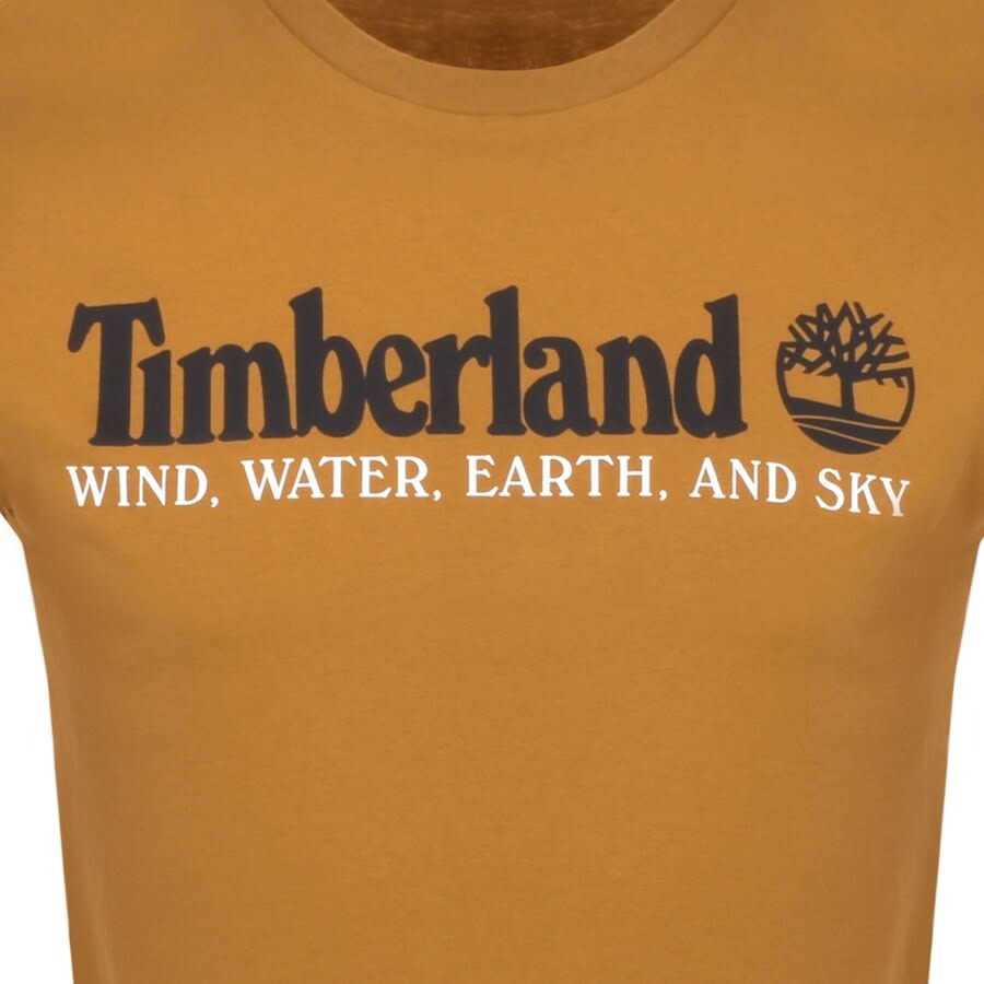 Alternative Image for ProductTimberland WWES Logo T Shirt Brown3
