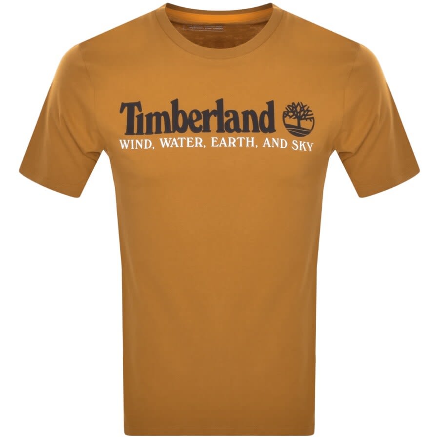 Alternative Image for ProductTimberland WWES Logo T Shirt Brown1