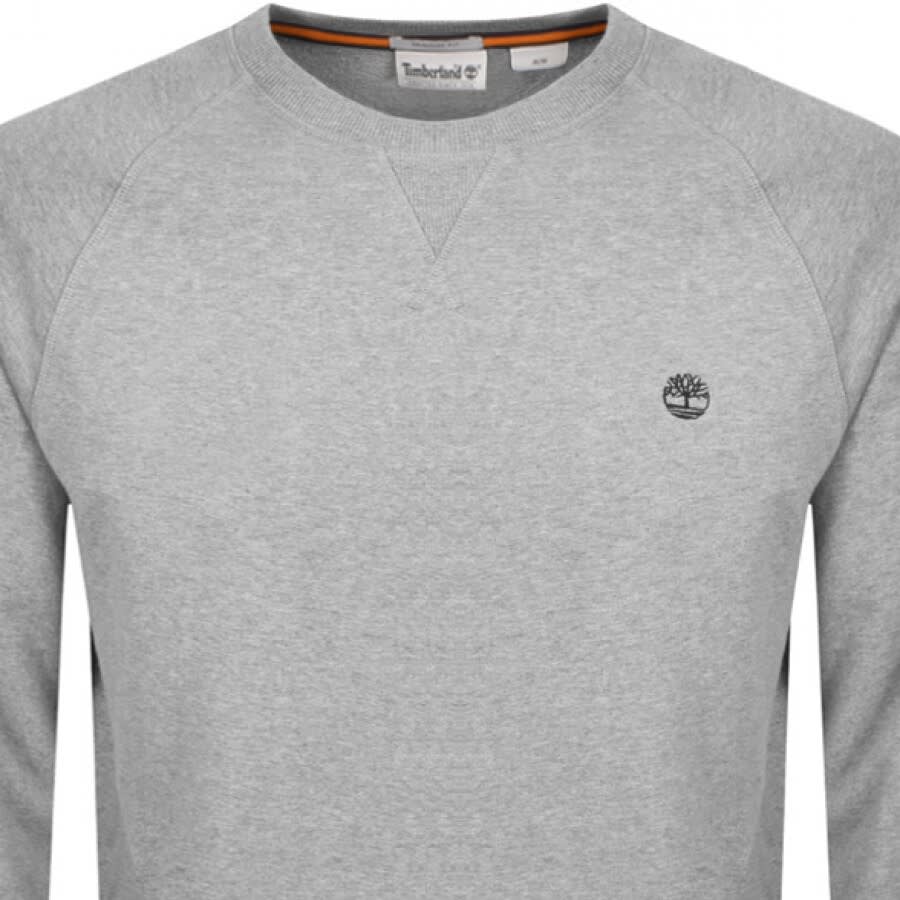 Alternative Image for ProductTimberland Crew Neck Logo Sweatshirt Grey2