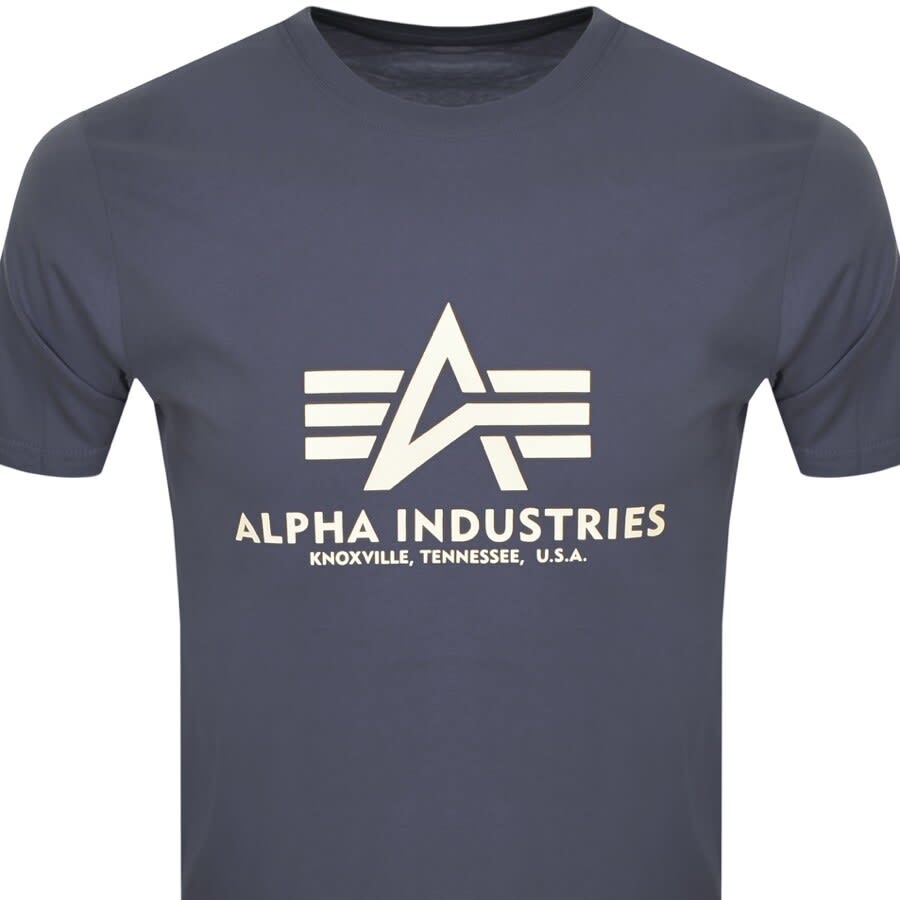Alternative Image for ProductAlpha Industries Basic Logo T Shirt Grey2