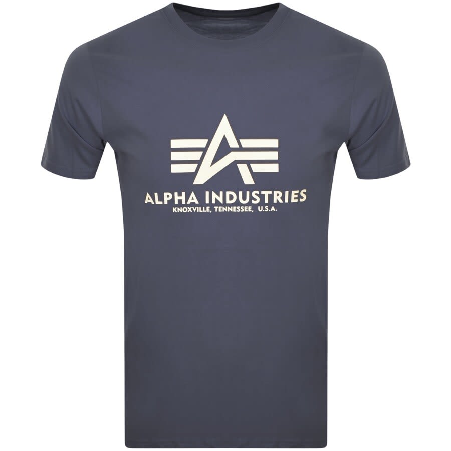 Alternative Image for ProductAlpha Industries Basic Logo T Shirt Grey1