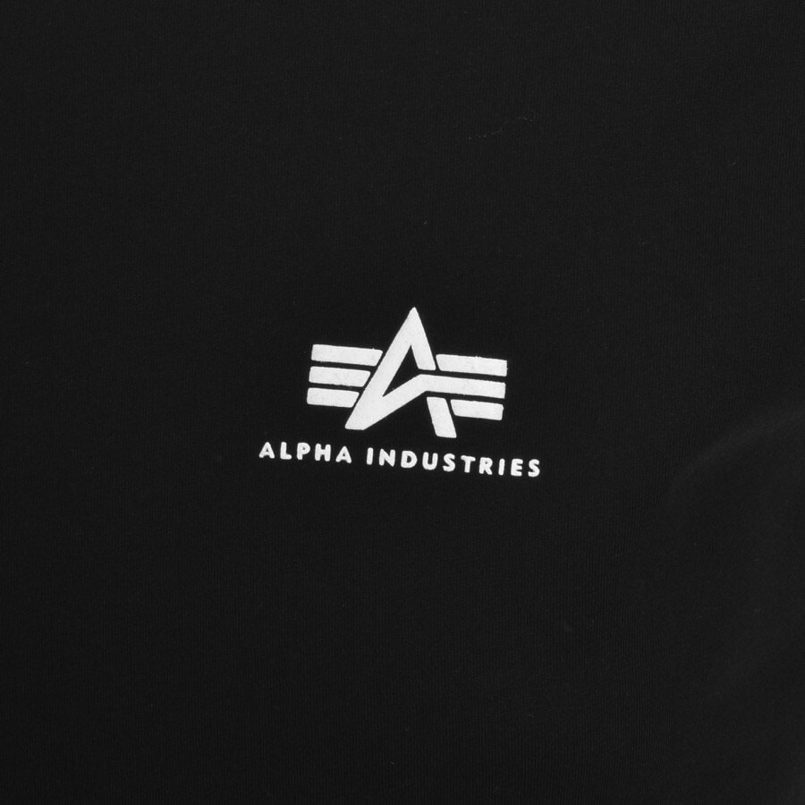 Alternative Image for ProductAlpha Industries Basic Logo T Shirt Black3