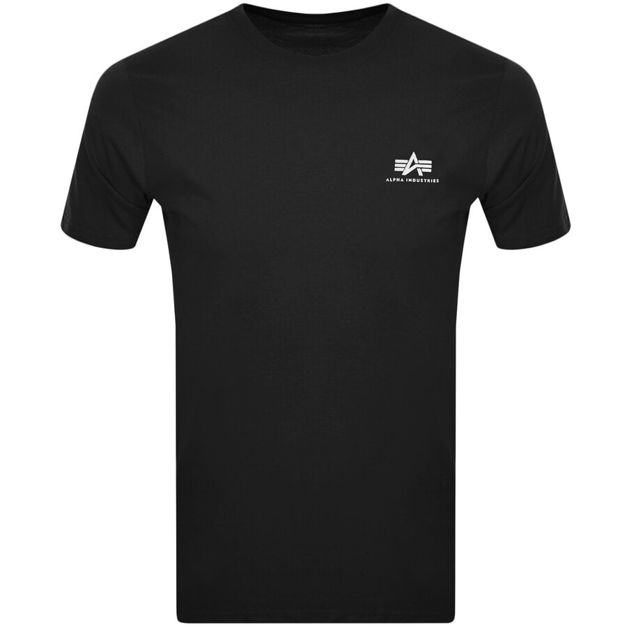 Alternative Image for ProductAlpha Industries Basic Logo T Shirt Black1