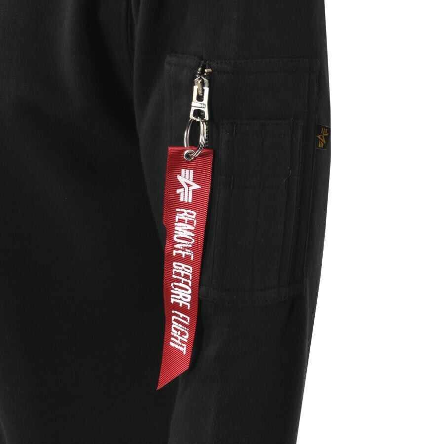 Alternative Image for ProductAlpha Industries X Fit Hoodie Black3