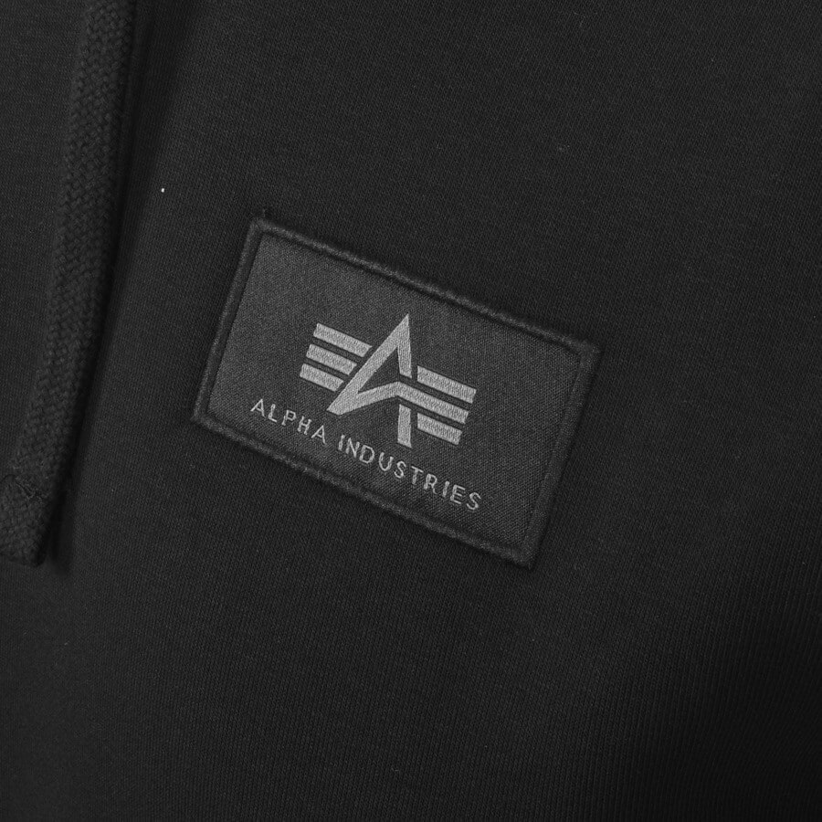 Alternative Image for ProductAlpha Industries Camouflage Print Hoodie Black3