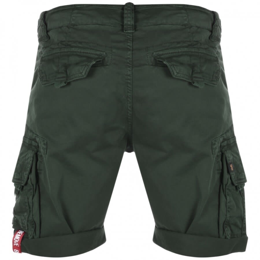 Alternative Image for ProductAlpha Industries Crew Shorts Green2