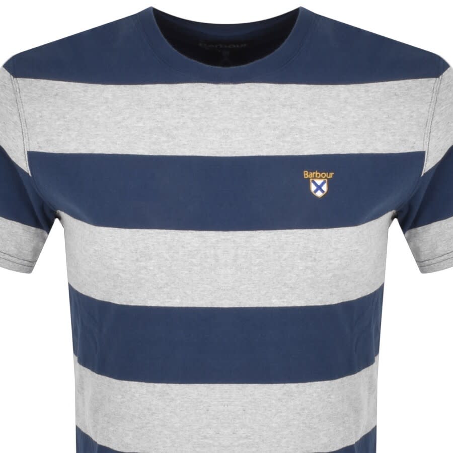 Alternative Image for ProductBarbour Cornell Stripe T Shirt Navy2