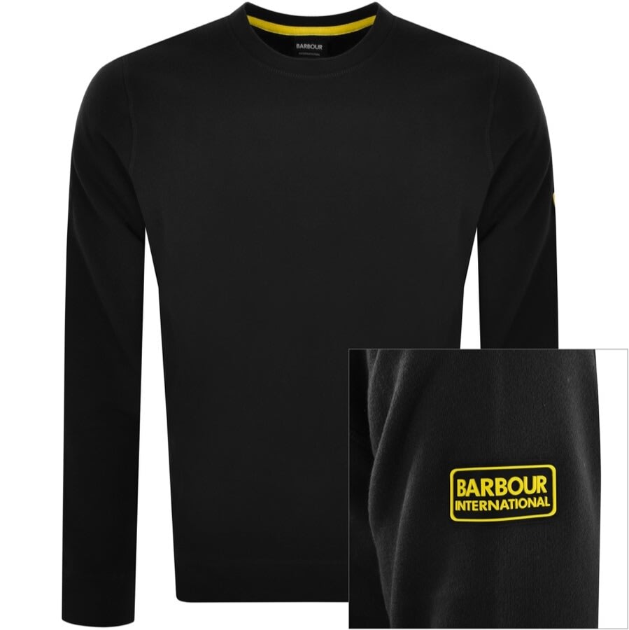 Alternative Image for ProductBarbour International Legacy Sweatshirt Black1