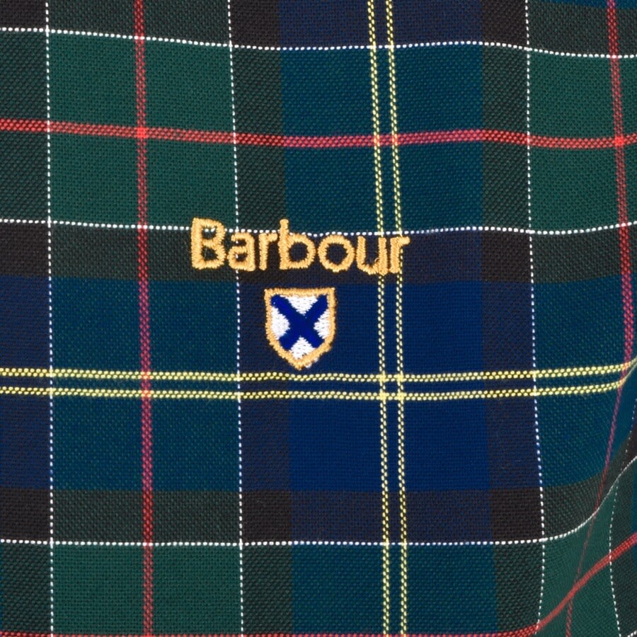 Alternative Image for ProductBarbour Oxbrid Long Sleeved Shirt Blue3
