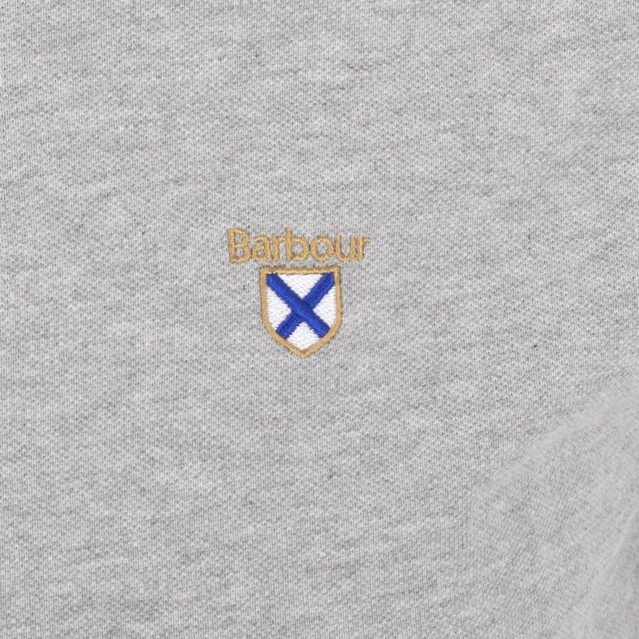 Alternative Image for ProductBarbour Society Polo T Shirt Grey3