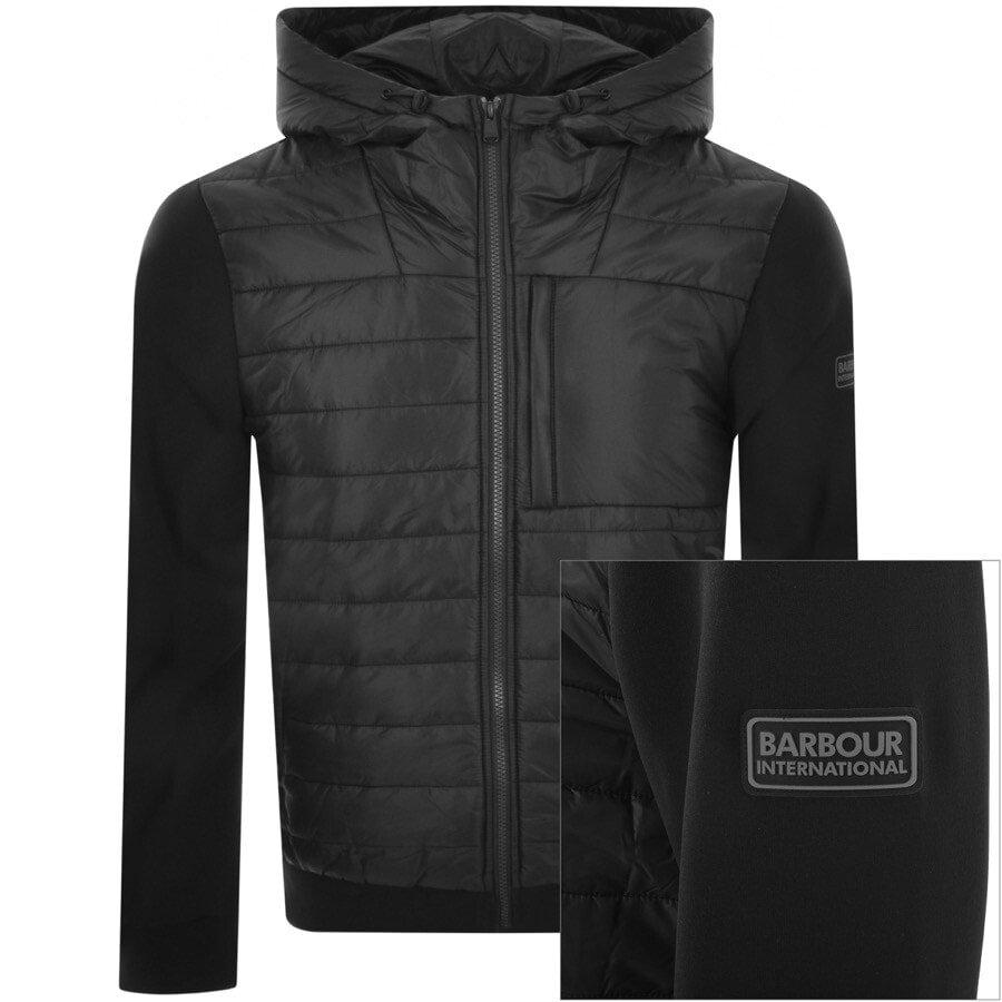 Alternative Image for ProductBarbour International Baffle Jacket Black1
