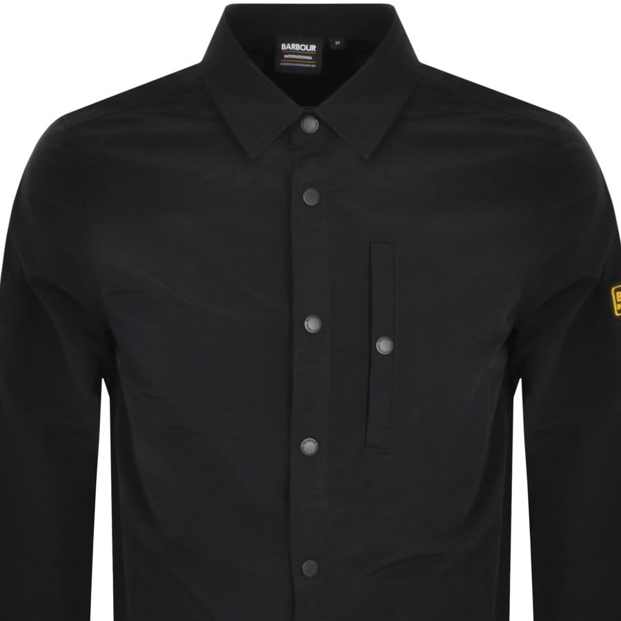 Alternative Image for ProductBarbour International Legacy Overshirt Black2