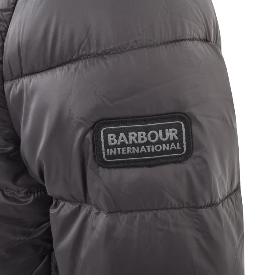 Alternative Image for ProductBarbour International Blake Quilt Jacket Grey3