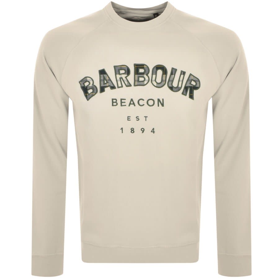 barbour crew neck sweatshirt