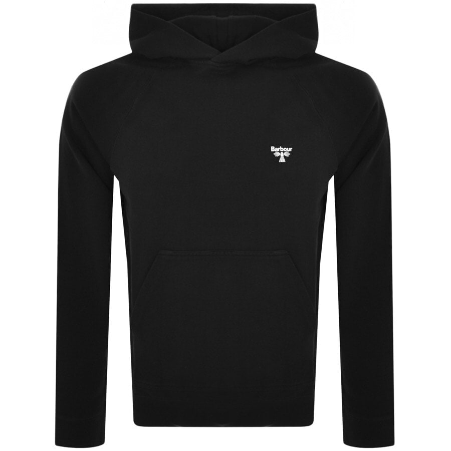 Alternative Image for ProductBarbour Beacon Logo Hoodie Black1