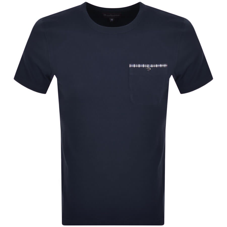 Alternative Image for ProductBarbour Tayside T Shirt Navy1