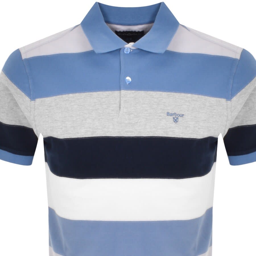 Alternative Image for ProductBarbour Stanton Polo T Shirt Blue2