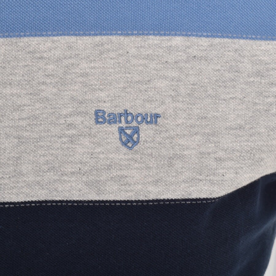 Alternative Image for ProductBarbour Stanton Polo T Shirt Blue3