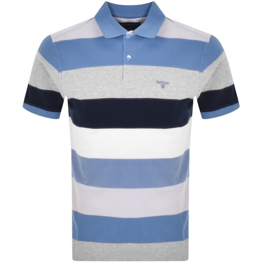 Alternative Image for ProductBarbour Stanton Polo T Shirt Blue1