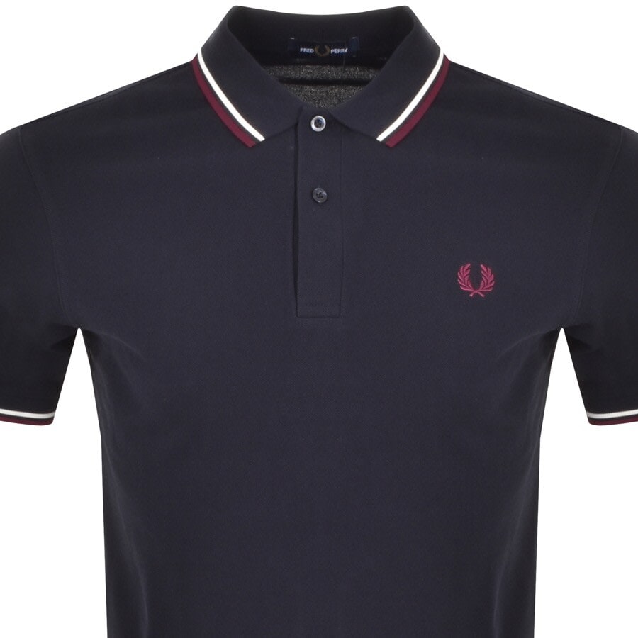Alternative Image for ProductFred Perry Twin Tipped Polo T Shirt Navy2