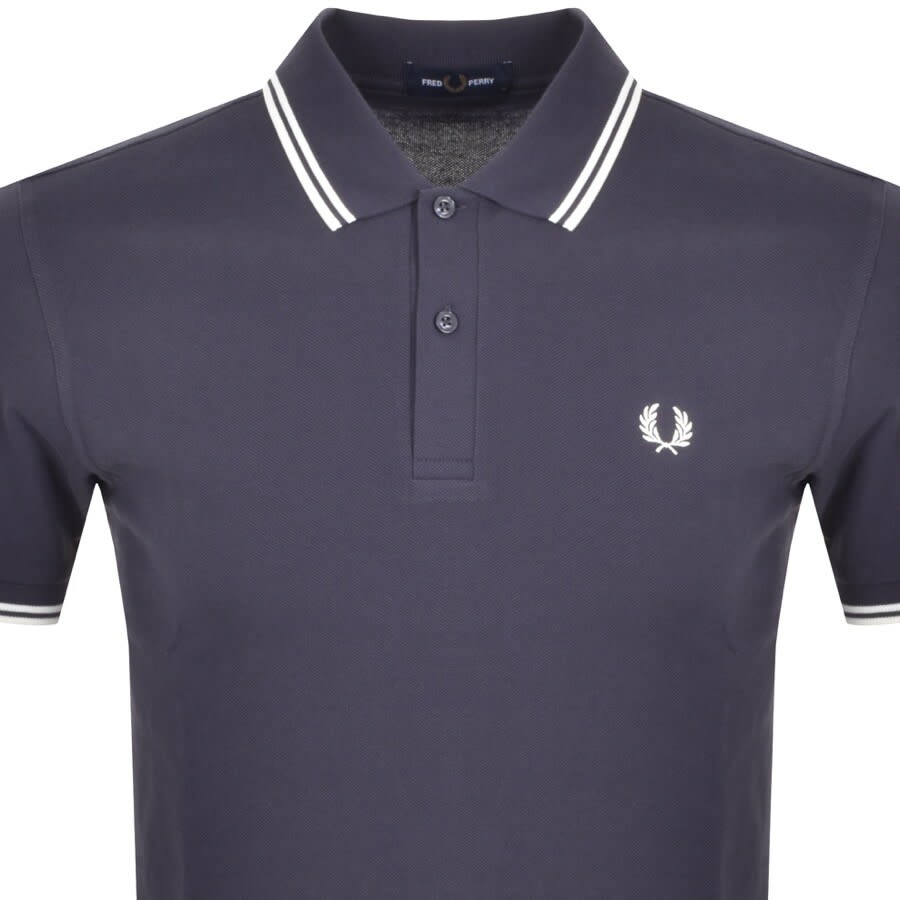 Alternative Image for ProductFred Perry Twin Tipped Polo T Shirt Navy2
