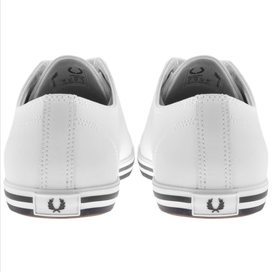 Alternative Image for ProductFred Perry Kingston Leather Trainers White2