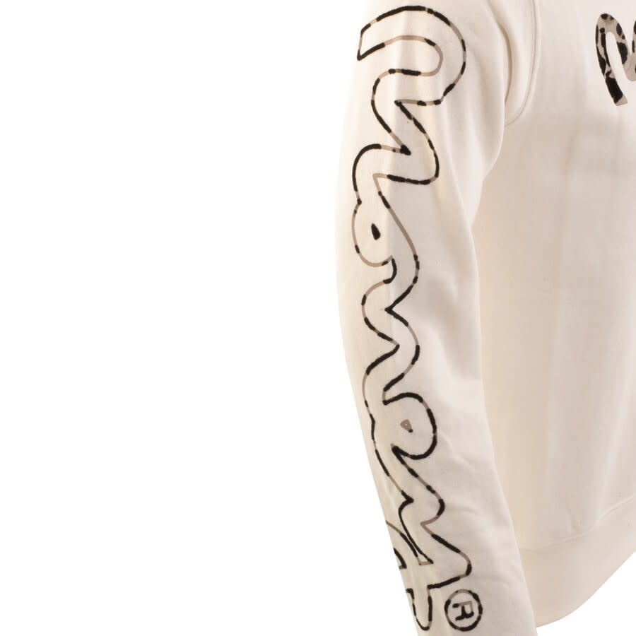Alternative Image for ProductMoney Sig Line Cheetah Sweatshirt White3