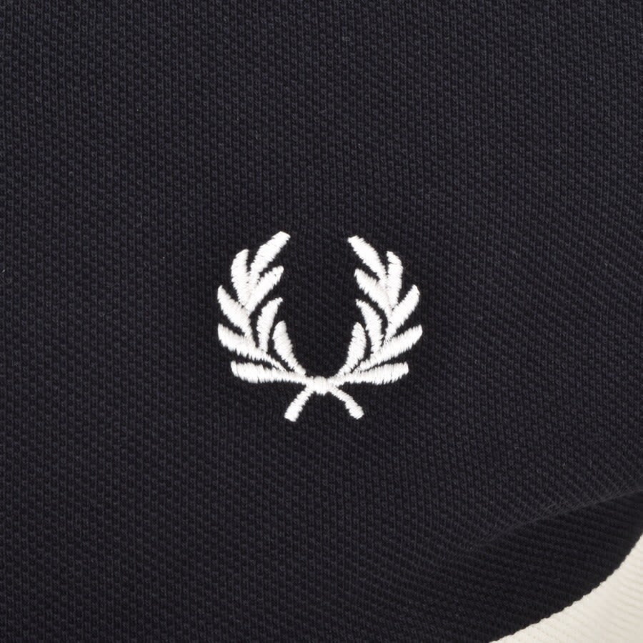 Alternative Image for ProductFred Perry Colour Block Polo T Shirt Black3