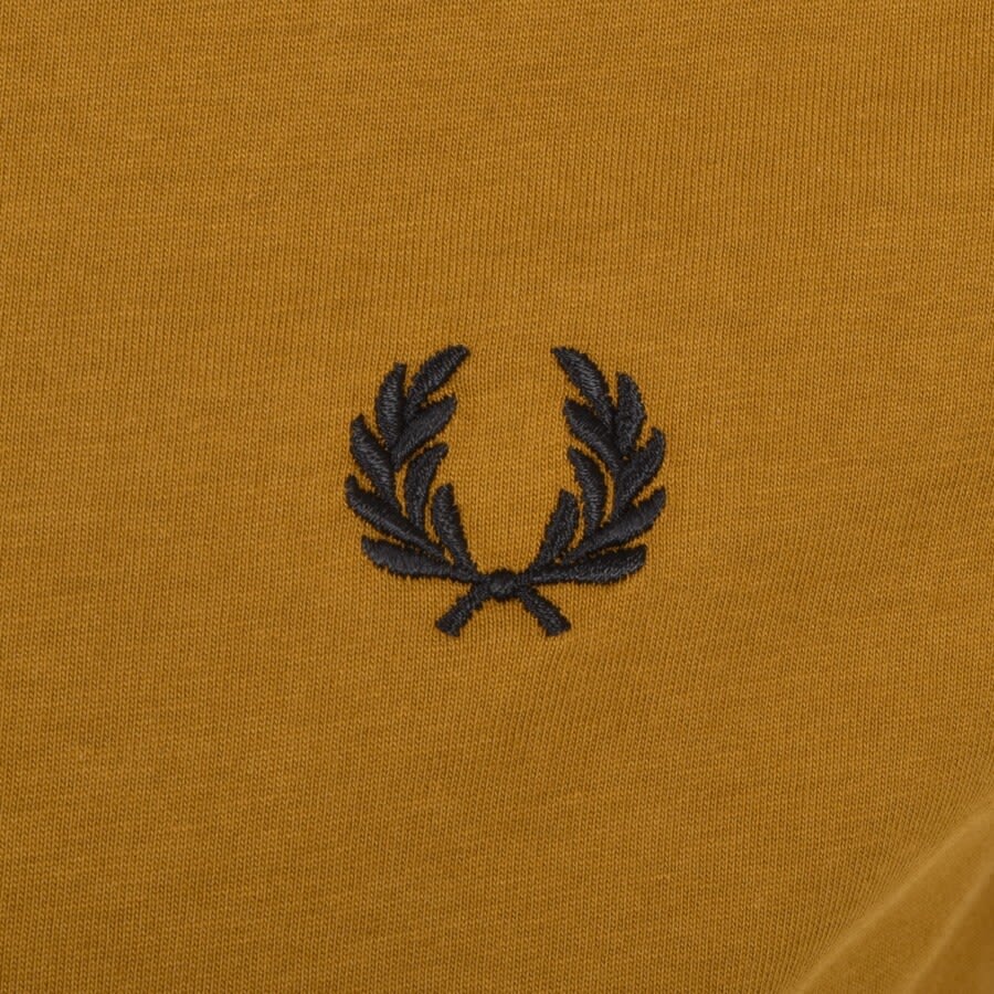 Alternative Image for ProductFred Perry Ringer T Shirt Brown3