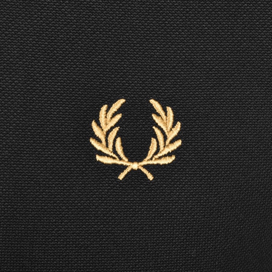 Alternative Image for ProductFred Perry Pique Track Top Black3
