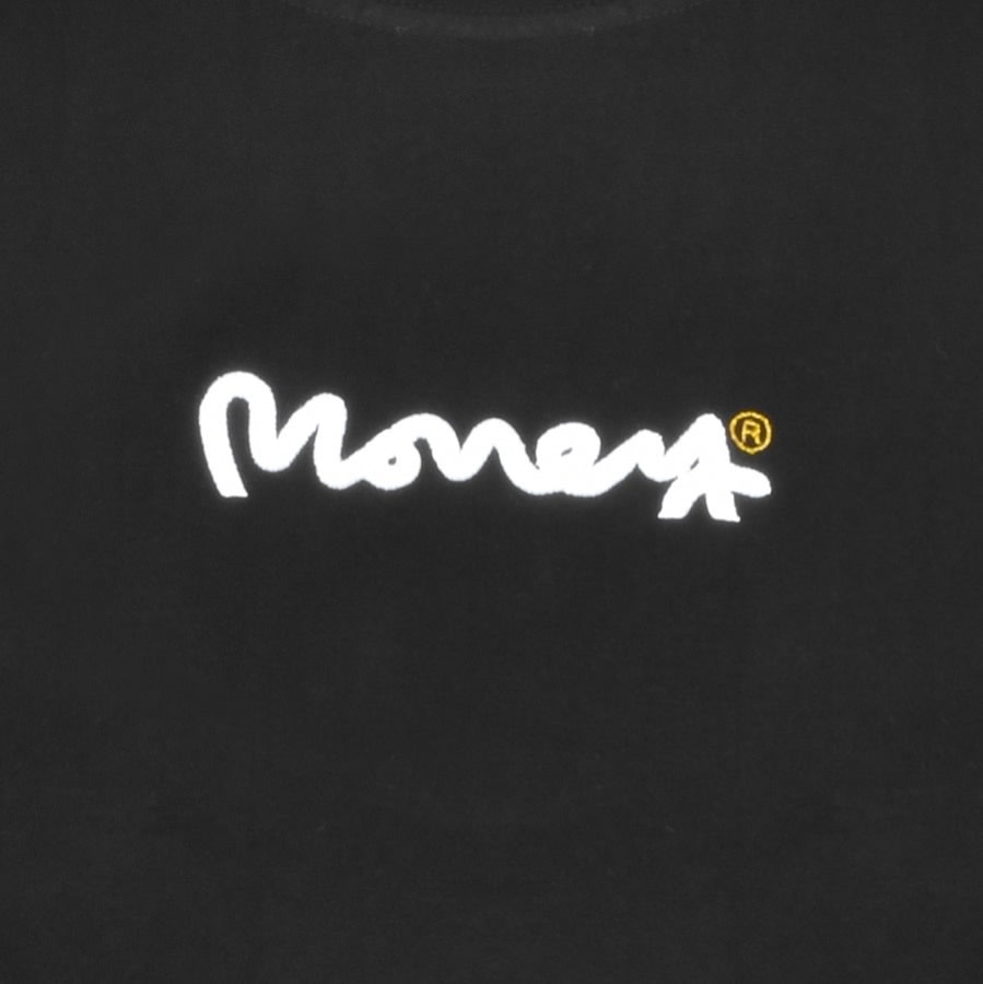 Alternative Image for ProductMoney Long Sleeve Logo T Shirt Black3