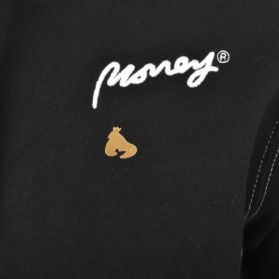 Alternative Image for ProductMoney Embroidery Hoodie Black3