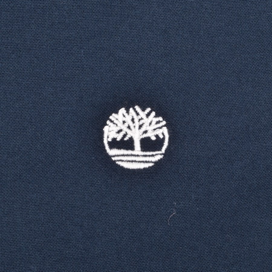 Alternative Image for ProductTimberland Long Sleeve Slim Oxford Shirt Navy3