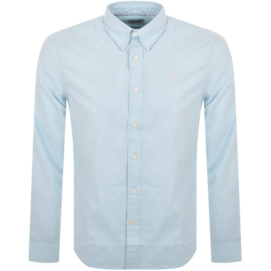Alternative Image for ProductTimberland Long Sleeve Slim Oxford Shirt Blue1