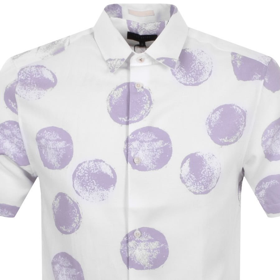 Alternative Image for ProductTed Baker Gophir Short Sleeved Shirt White2