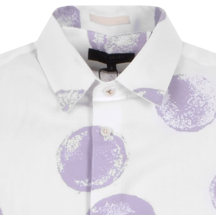 Alternative Image for ProductTed Baker Gophir Short Sleeved Shirt White3