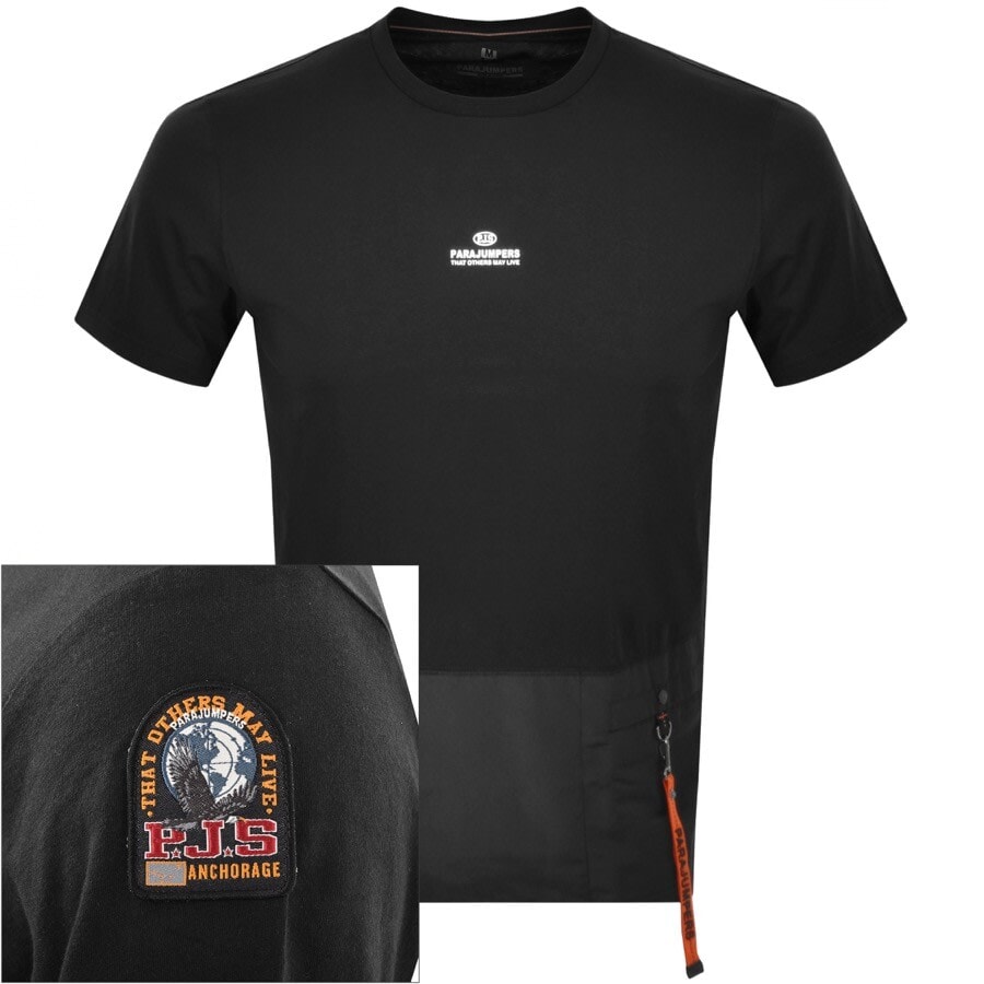 Alternative Image for ProductParajumpers Clint T Shirt Black1